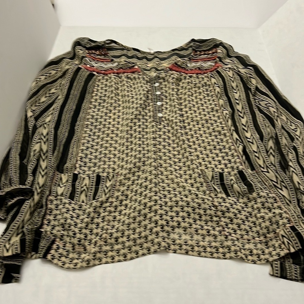 Free People sheer top size S